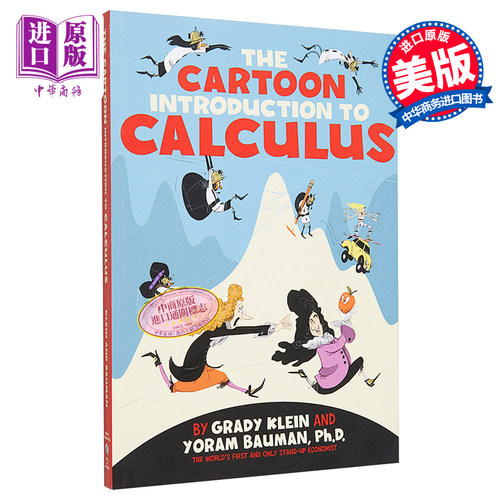 The Cartoon Introduction to Calculus 英文原版 一本漫画读懂微积分 数学 【中商原版】科普读物