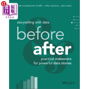 海外直订Storytelling with Data: Before and After - Practical Makeovers for Powerful Data 用数据讲故事：之前和之后-