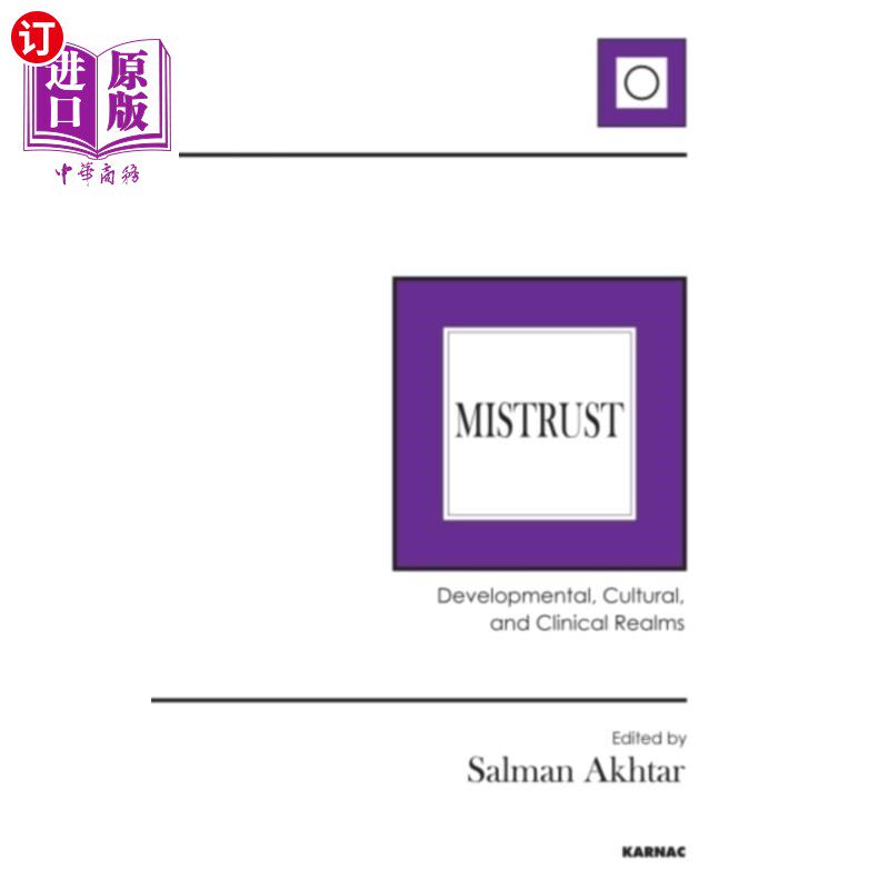 海外直订Mistrust 不信任