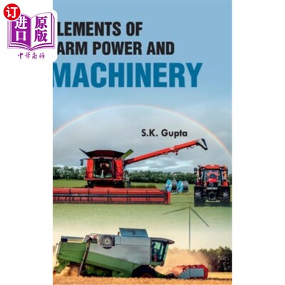 海外直订Elements of Farm Power and Machinery 农用动力和机械要素