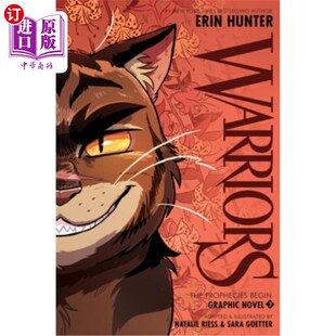 海外直订Warriors Graphic Novel: The Prophecies Begin, Part Three of Three 勇士漫画小说:预言开始,三集之三