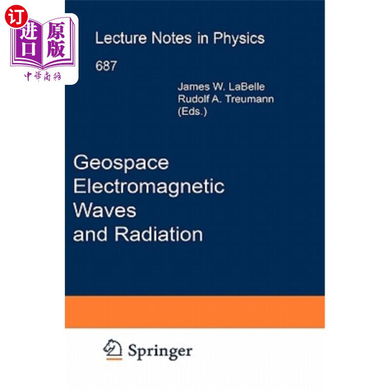 海外直订Geospace Electromagnetic Waves and Radiation 地球空间电磁波和辐射
