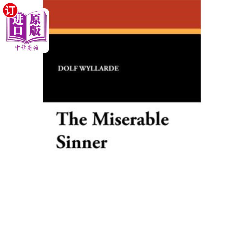 海外直订The Miserable Sinner 可怜的罪人