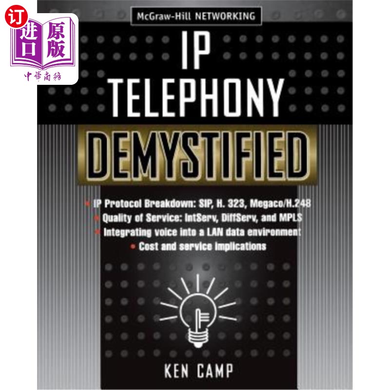 海外直订IP Telephone Demystified IP电话解密