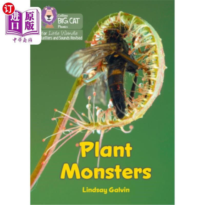 海外直订Plant Monsters: Phase 5 Set 4 植物怪物：第5阶段第4组