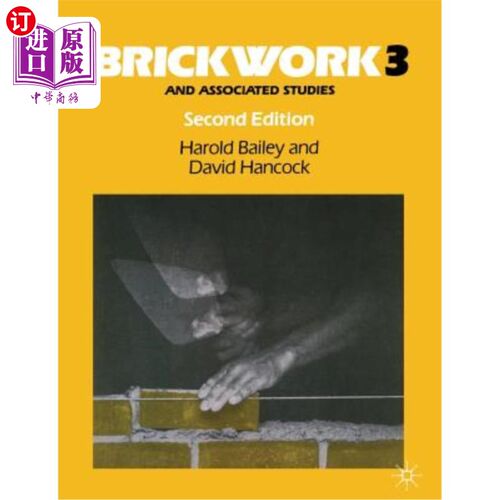 海外直订Brickwork 3 and Associated Studies 砌砖3和相关研究