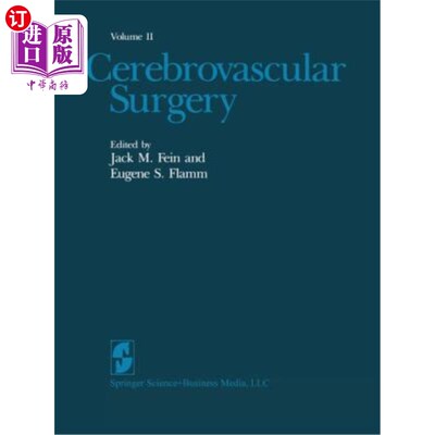 海外直订医药图书Cerebrovascular Surgery: Volume II 脑血管外科第二册