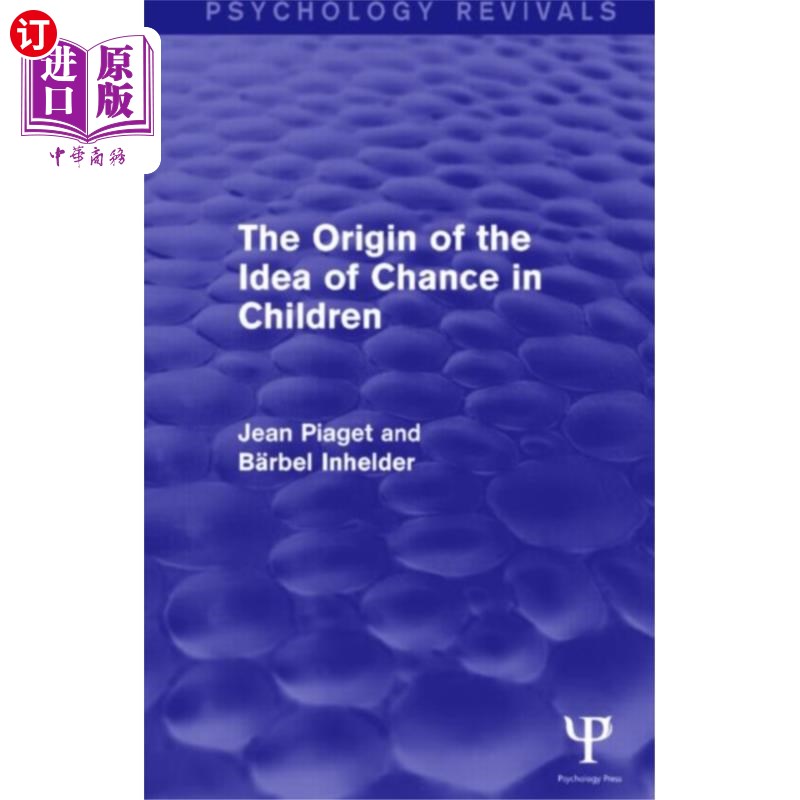 海外直订Origin of the Idea of Chance in Children 儿童偶然性观念的起源