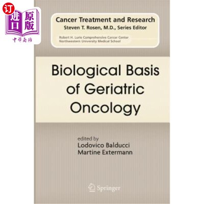 海外直订医药图书Biological Basis of Geriatric Oncology 老年肿瘤学生物学基础