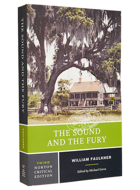 喧嚣与躁动 诺顿文学解读系列 英文原版 The Sound and the Fury William Faulkner【中商原版】