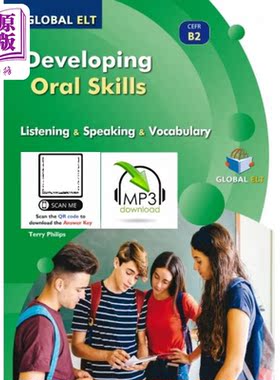 DEVELOPING ORAL SKILLS LEVEL B2 - SELF-STUDY 口语技能发展B2水平-自学版（学生用书，带音频二维码和答案）【中商原版】