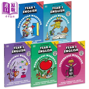 5年级5 5阶套装 Workbook DK沃德史密斯夫人英语练习册1 10岁KS1 中商原版 Wordsmith 进口图书 Mrs English 英文原版 小学1