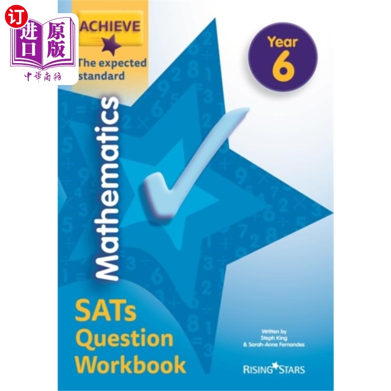 海外直订Achieve Maths Question Workbook Exp (SATs) 实现数学问题练习册Exp (sat)