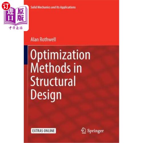 海外直订Optimization Methods in Structural Design 结构设计中的优化方法