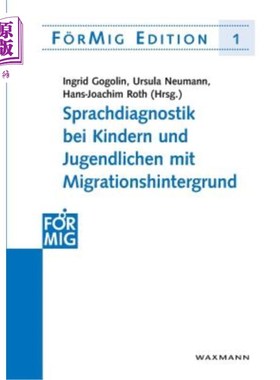 海外直订德语 Sprachdiagnostik bei Kindern und Jugendlichen mit Migrationshintergrund: Dokumen 移民背景儿童和青少年
