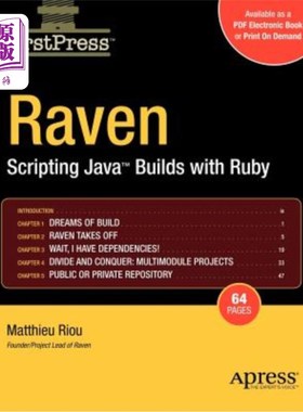 海外直订Raven: Scripting Java Builds with Ruby Raven：用Ruby编写Java构建脚本