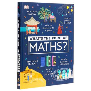 预售 DK:What's the Point of Maths DK关于数学的学问 儿童教材家庭教辅数学学习 英文原版 7-12岁【中商原版】