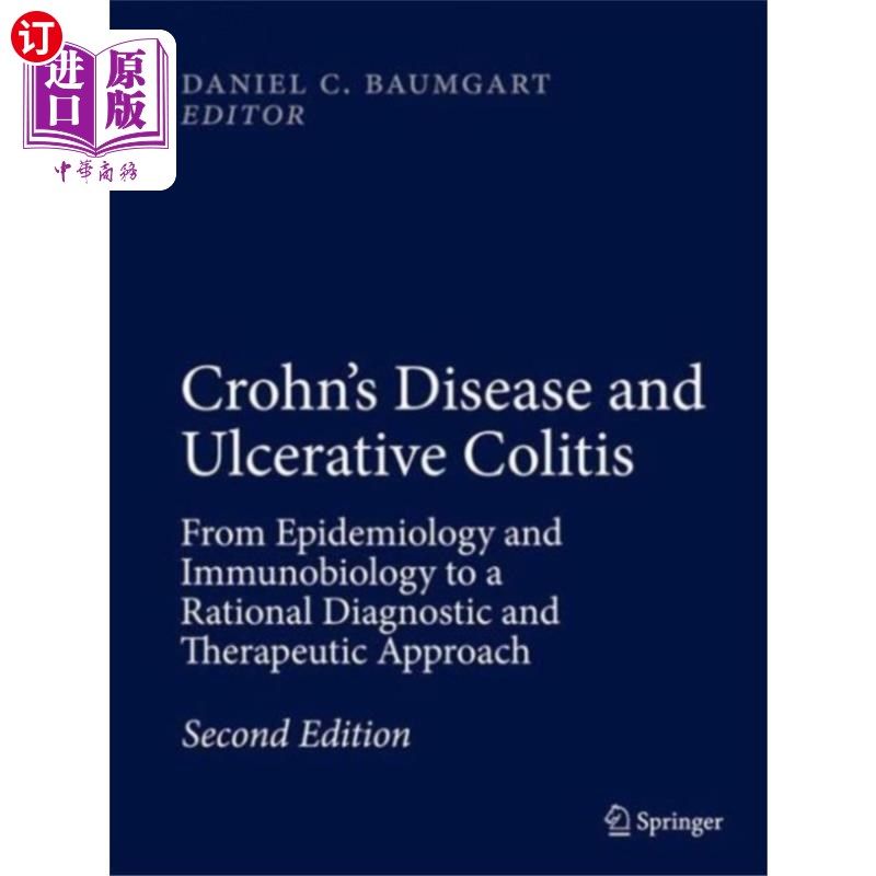 海外直订医药图书Crohn's Disease and Ulcerative Colitis 克罗恩病与溃疡性结肠炎