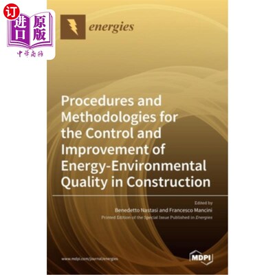 海外直订Procedures and Methodologies for the Control and Improvement of Energy-Environme 建筑能耗环境质量控制与改善