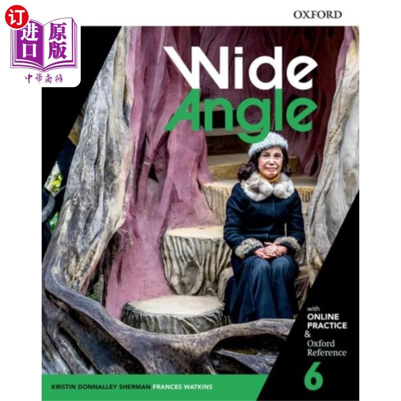 海外直订wide angle: level 6: student book with online pr.