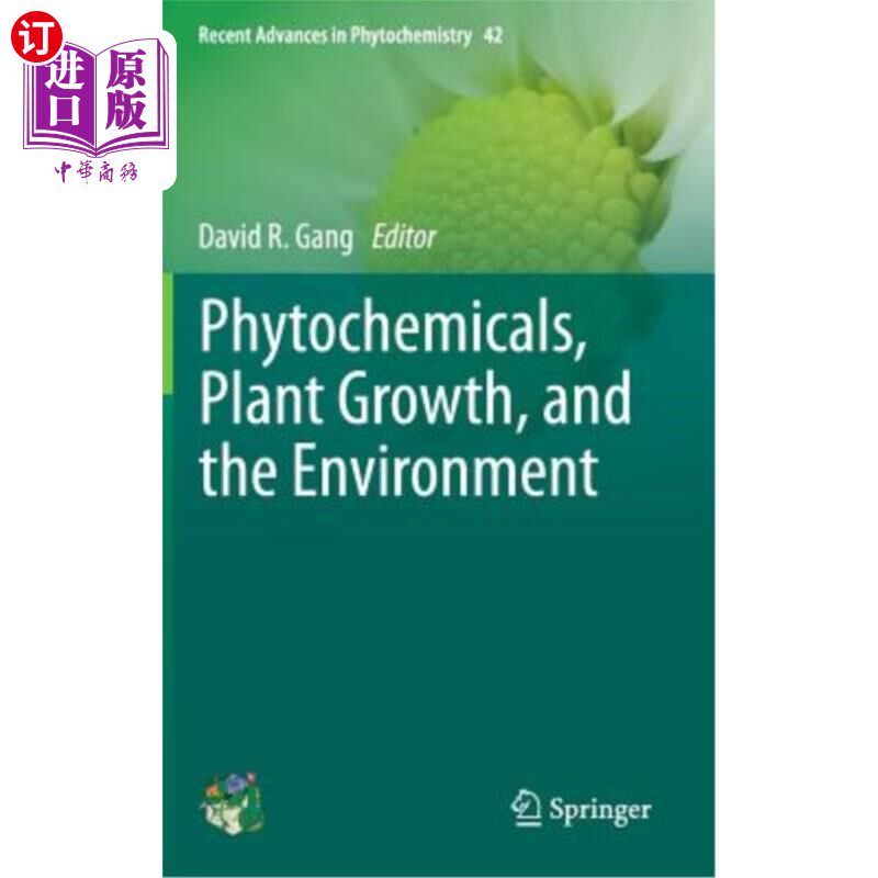 海外直订Phytochemicals, Plant Growth, and the Environment 植物化学物质,植物生长与环境