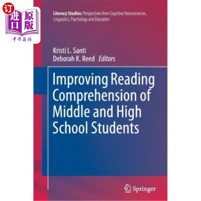 海外直订improving reading comprehension of middle and high