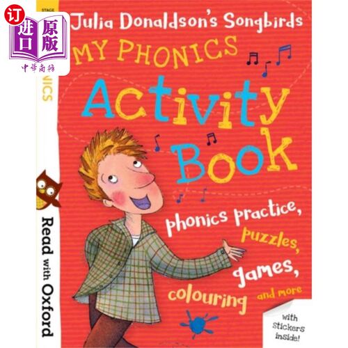 海外直订Read with Oxford: Stage 2: Julia Donaldson's Son... 第二阶段:Julia Donaldson的《鸣禽:我的自然拼读》