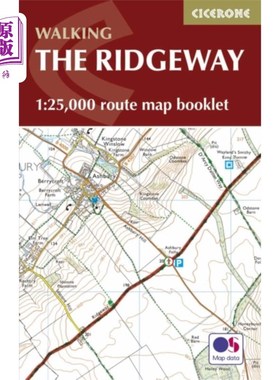 海外直订Ridgeway Map Booklet 里奇韦地图小册子