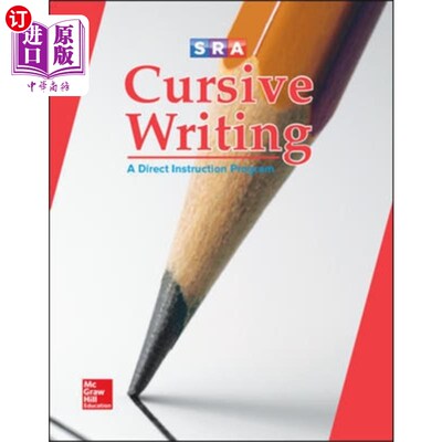 海外直订Cursive Writing Program, Student Workbook 草书写作计划，学生练习册