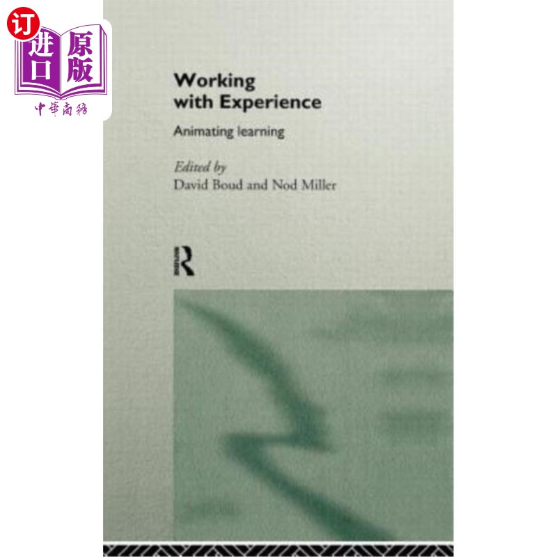 海外直订Working with Experience: Animating Learning 工作经验：动画学习