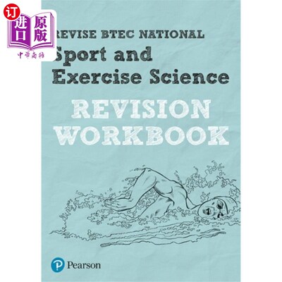 海外直订Pearson REVISE BTEC National Sport and Exercise ... 皮尔森修订BTEC国家体育和运动科学修订工作手册- 2023年和2
