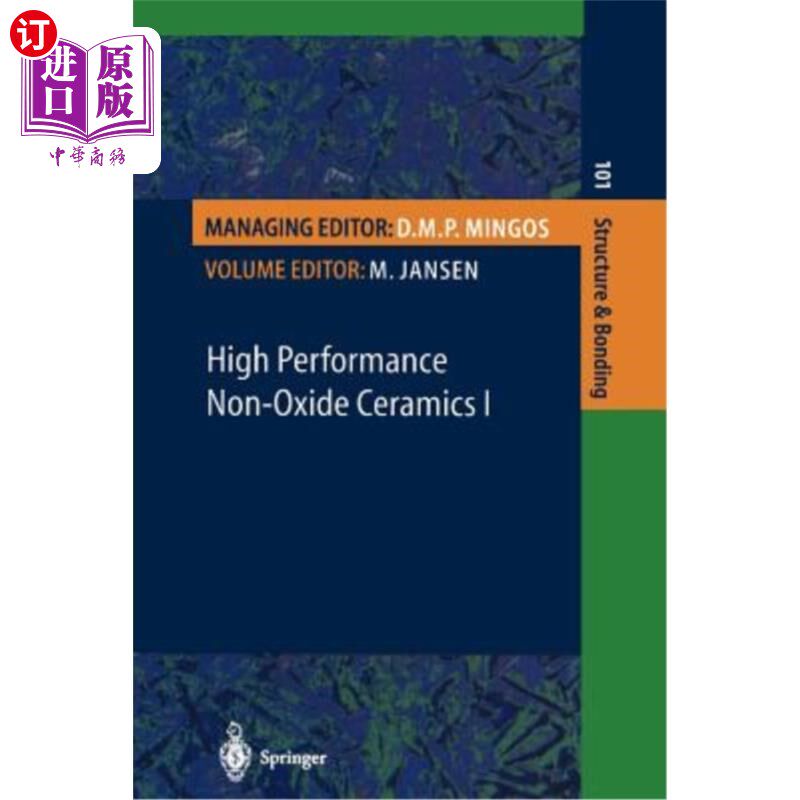 海外直订High Performance Non-Oxide Ceramics I 高性能非氧化物陶瓷I