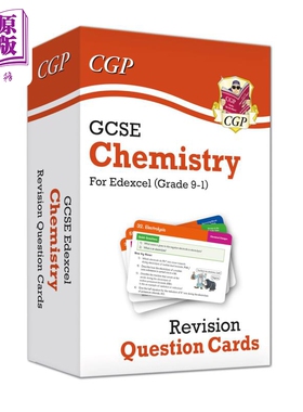 英国CGP 9-1 GCSE Chemistry Edexcel Revision Question Cards【中商原版】