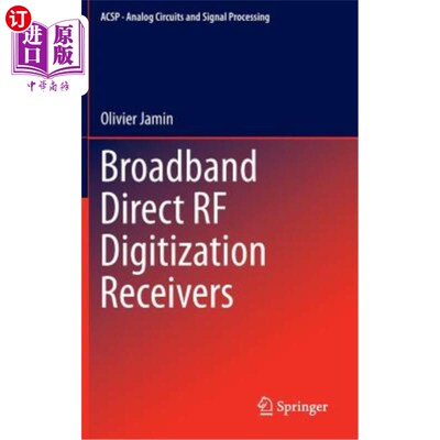 海外直订Broadband Direct RF Digitization Receivers 宽带直接射频数字化接收机