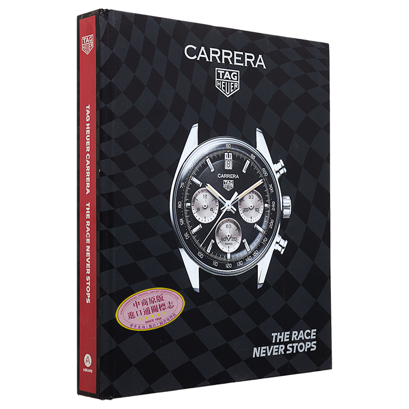 现货 泰格豪雅 比赛永不止步 The Tag Heuer Carrera The Race Never Stops 英文原版 Nicholas Biebuyck 腕表【中商原版】