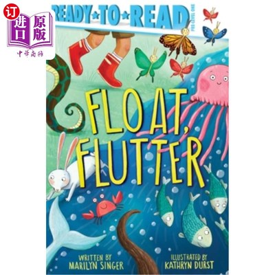 海外直订Float, Flutter: Ready-To-Read Pre-Level 1 浮动，颤振：准备阅读1级之前的内容