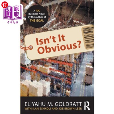 海外直订Isn't It Obvious? 这不是很明显吗?