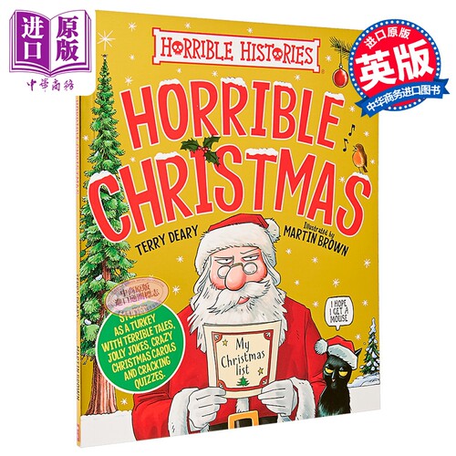 糟糕的圣诞 讨厌的历史 系列 Horrible Christmas 英文原版 Terry Deary【中商原版】