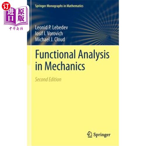 海外直订Functional Analysis in Mechanics 力学中的泛函分析
