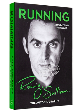 罗尼奥沙利文自传2 奔跑吧奥沙利文 Running 英文原版 Ronnie O'Sullivan 斯诺克运动员奥沙利文书奥沙利文周边