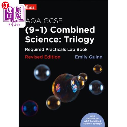 海外直订AQA GCSE Combined Science (9-1) Required Practic... AQA GCSE综合科学(9-1)要求的实践实验室书