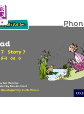 海外直订Read Write Inc. Phonics: Grey Set 7 Storybook 7 ... Read Write公司拼读:灰色套装7故事书7蟾蜍