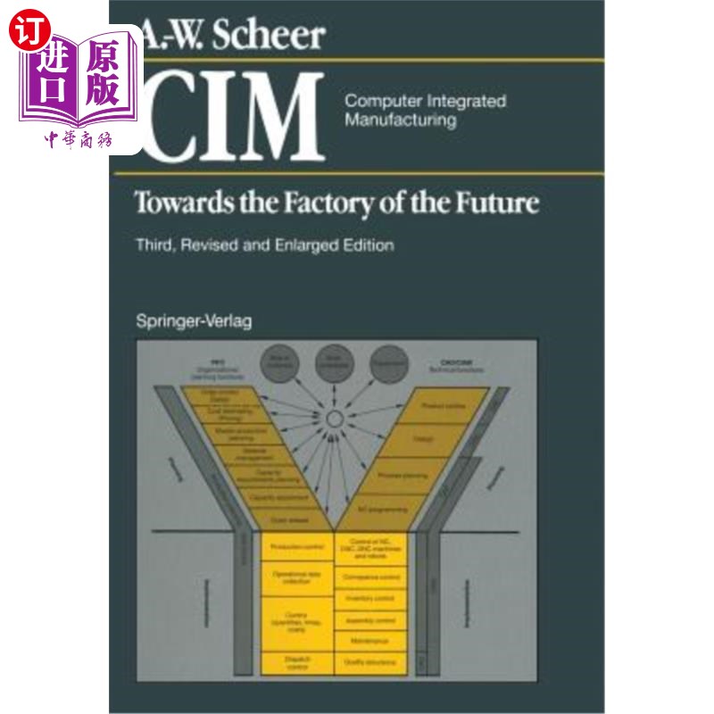 海外直订CIM Computer Integrated Manufacturing: Towards the Factory of the Future CIM计算机集成制造:迈向未来工厂