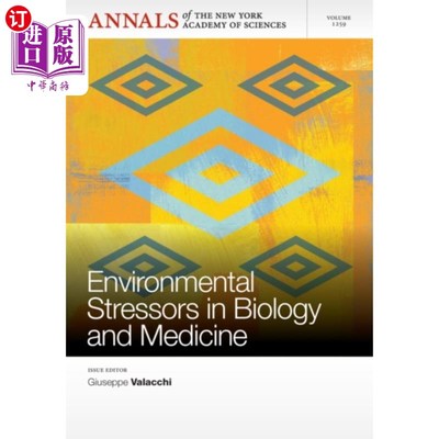 海外直订医药图书Environmental Stressors in Biology and Medicine 生物与医学中的环境压力源