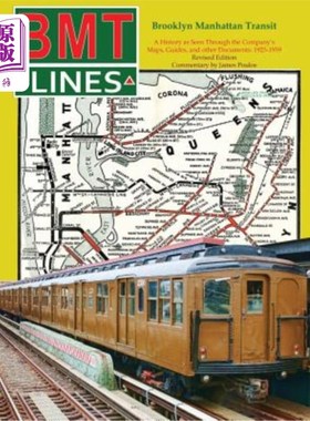 海外直订Brooklyn Manhattan Transit: A History as Seen Through the Company's Maps, Guides 布鲁克林曼哈顿交通:通过公