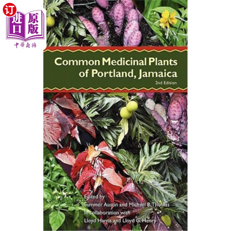 海外直订医药图书Common Medicinal Plants of Portland, Jamaica 牙买加波特兰常见药用植物