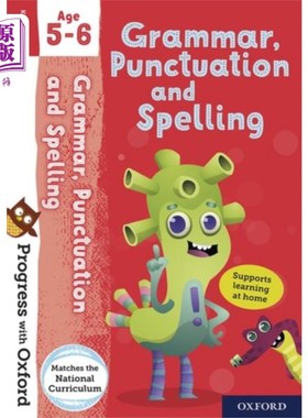 海外直订Progress with Oxford: Grammar, Punctuation and S... 5-6岁学生在牛津的进步:语法、标点和拼写