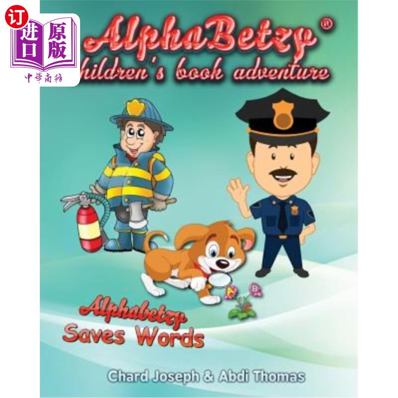 海外直订Alphabetzy Children's Book Adventure: Alphabetzy Saves Words Alphabetzy儿童图书冒险:Alphabetzy拯救单词