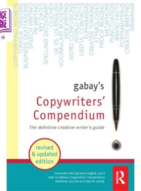 海外直订Gabay's Copywriters' Compendium 加贝的文案简编