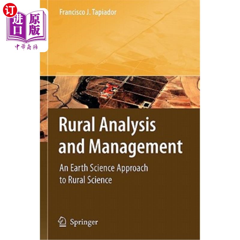 海外直订Rural Analysis and Management: An Earth Science Approach to Rural Science 农村分析与管理:以地球科学方法研究